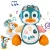 Baby Crawling Toys Musical Penguin Infant Moving Walking Dancing Toys with Light Toddler Interactive Development Tummy Time Gift