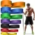Gym Equipment Resistance Bands Elastic Fitness Bands Sport Exercise At Home Bodybuilding Rubber Leagues Portable Body Building